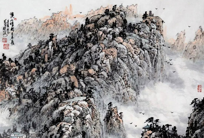 融古出新·問道煙雲——著名畫家：田林海山水畫鑒賞