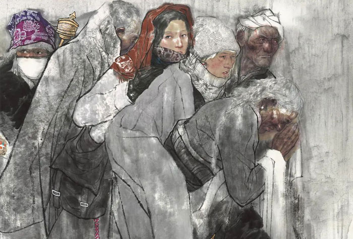 第四屆“陸儼少獎”全國中國畫展獲獎作品高清圖