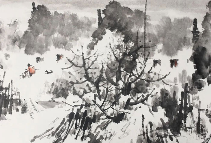 故鄉(xiāng)·記憶·感動(dòng) 談劉君玉繪畫作品