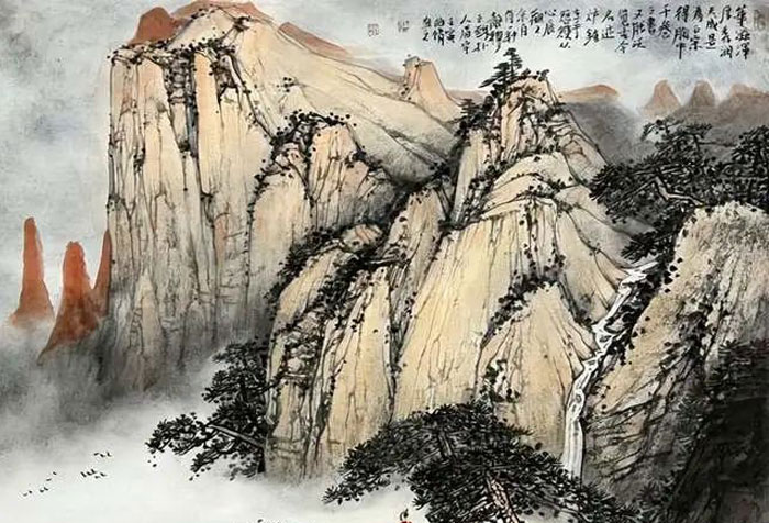 山水出毫墨，意境了于胸——山水畫大家霍伯修