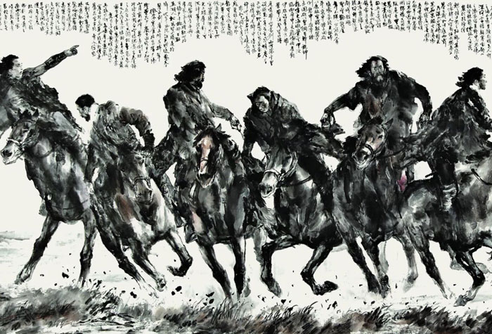 中國美術(shù)家協(xié)會會員、寧波書畫院副院長陳亞非國畫作品欣賞