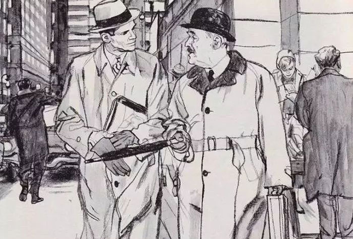 美國(guó)繪畫(huà)大師Briggs，大師速寫(xiě)，當(dāng)之無(wú)愧！