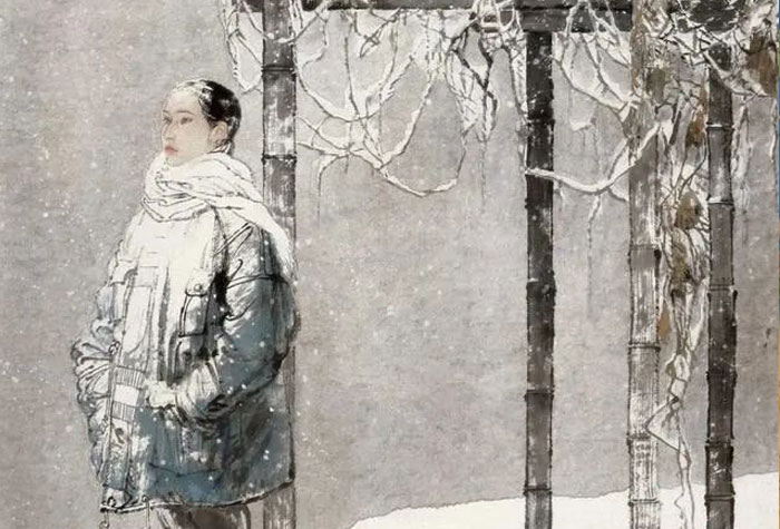 中國美協(xié)副主席何家英寫意作品欣賞，樸素自然，造型飽滿