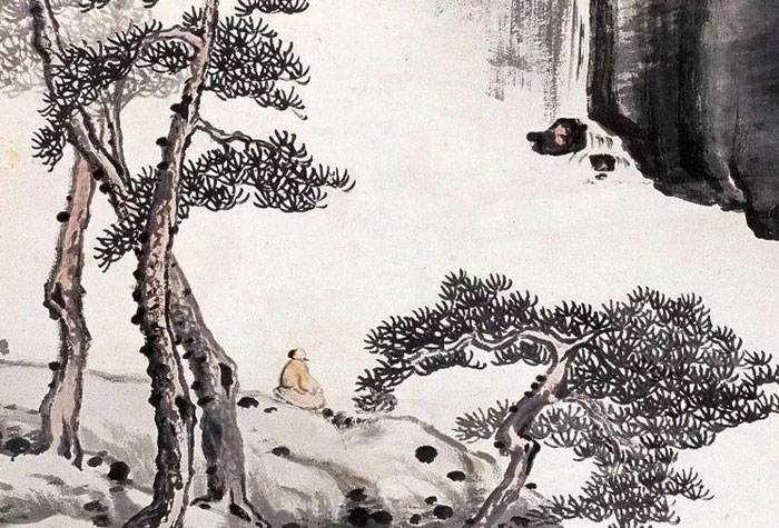 現代著名中國畫家、書法家賀天健作品欣賞，高曠遼遠、大氣磅礴