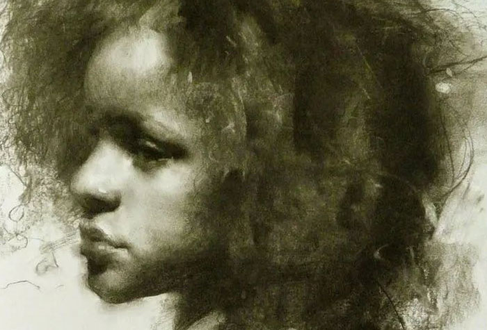 吳兆銘的素描人物，富有獨特生命及魅力！