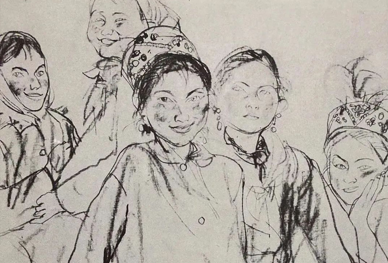 他的畫(huà)一眼看過(guò)去全是生活！央美教授華其敏速寫(xiě)作品欣賞