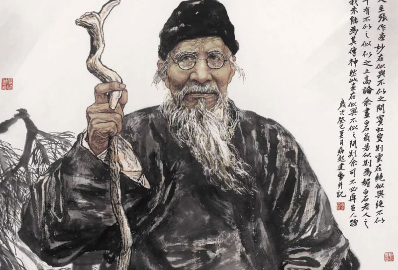 畫以載道——中央美術(shù)學(xué)院教授，博士畢建勛水墨寫意人物畫欣賞
