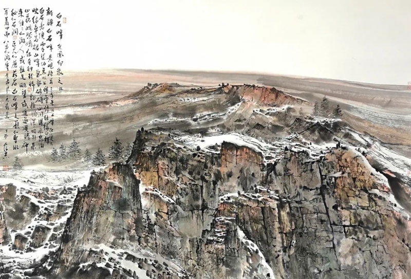 中國工藝美術(shù)家協(xié)會理事范杰國畫作品欣賞