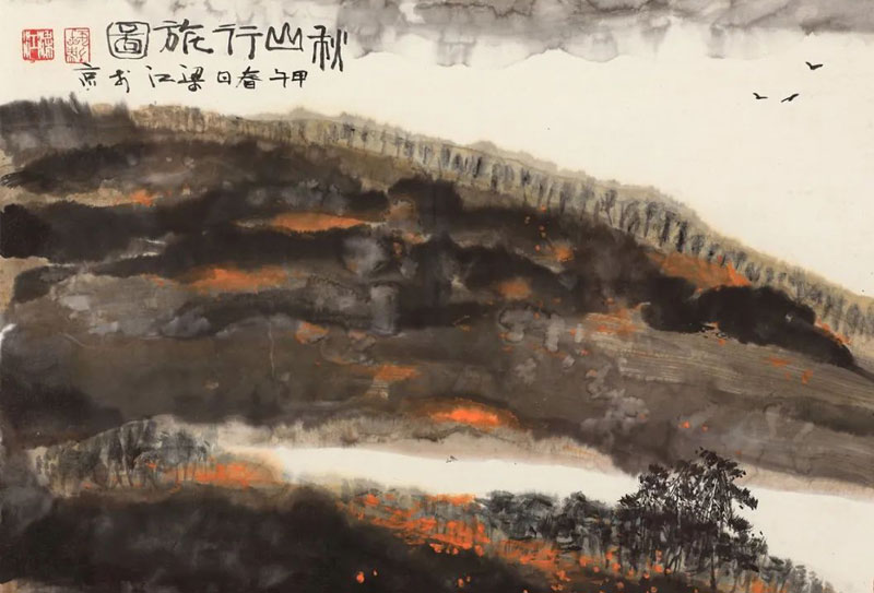 中國(guó)美術(shù)館研究員梁江國(guó)畫作品欣賞