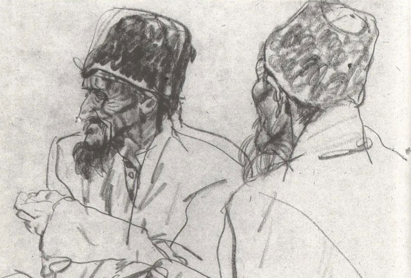 當(dāng)代著名畫(huà)僧，史國(guó)良速寫(xiě) (100幅)