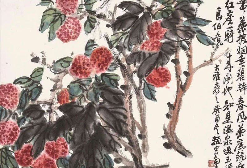 吳昌碩弟子趙云壑大寫意花鳥，古艷明快，渾厚蒼勁