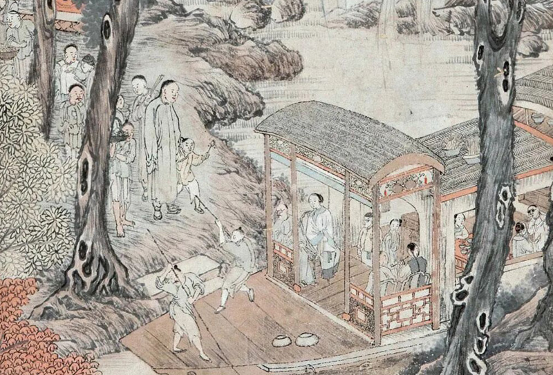 清末畫家吳友如：人物作品