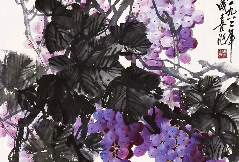 國家一級美術(shù)師王成喜梅花/葡萄國畫欣賞，速珍藏藏